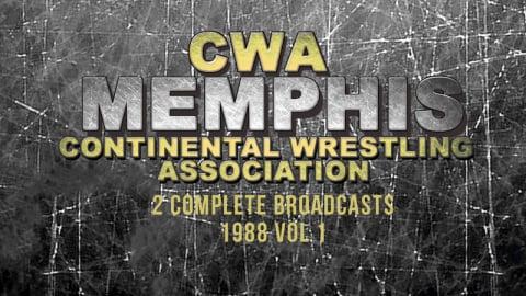 S88E01 CWA Memphis Wrestling 2 Complete Broadcasts 1988 Vol 1