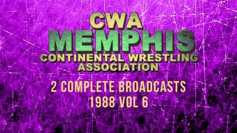 S88E06 CWA Memphis Wrestling 2 Complete Broadcasts 1988 Vol 6