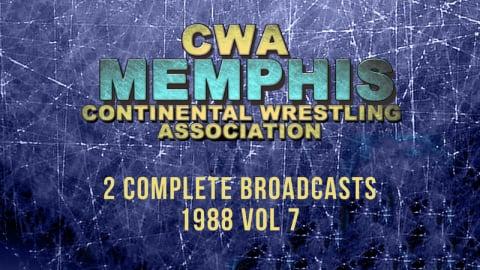 S88E07 CWA Memphis Wrestling 2 Complete Broadcasts 1988 Vol 7