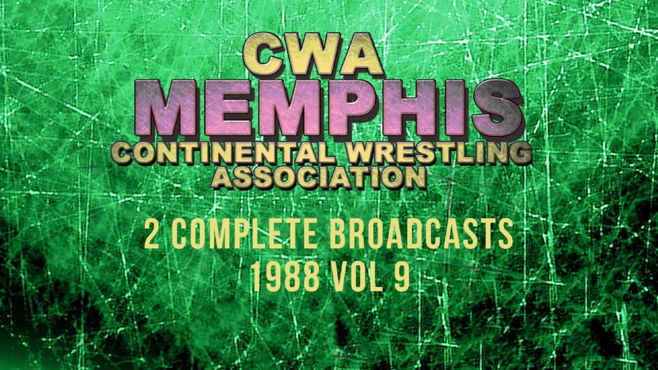 S88E09 CWA Memphis Wrestling 2 Complete Broadcasts 1987 Vol 9