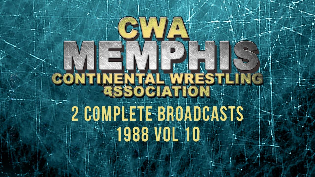 S88E10 CWA Memphis Wrestling 2 Complete Broadcasts 1988 Vol 10